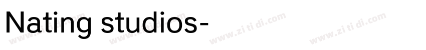 Nating studios字体转换